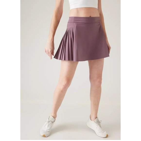 Athleta Advantage‎ Skort Jupe Short Advantage Pleated Womens 1X Tennis - Picture 1 of 13